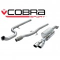 CT15 Cobra Sport Citroen DS3 Cat Back Exhaust (Non-Resonated)
